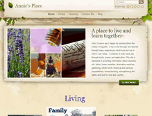 Tablet Screenshot of anniesplacetolearn.com